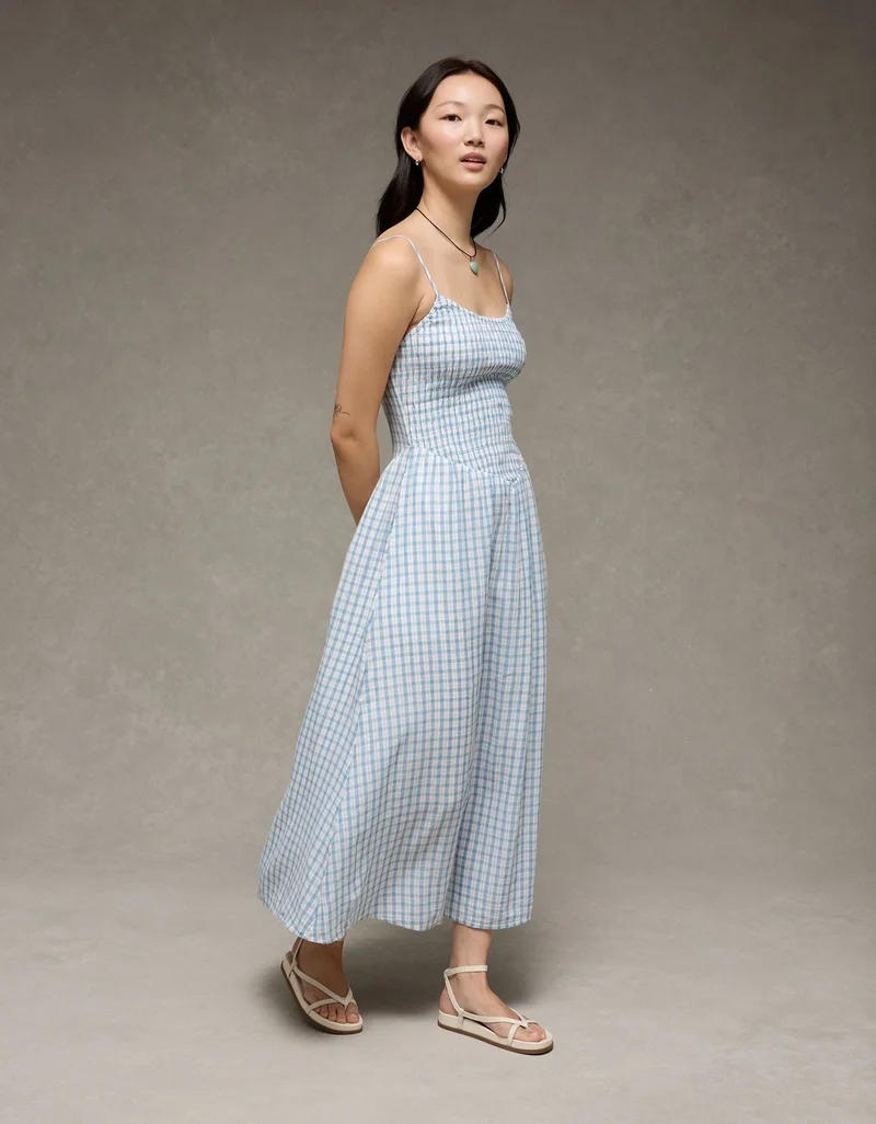 American Eagle  AE Bella Midi Dress for Women | Best Price UAE