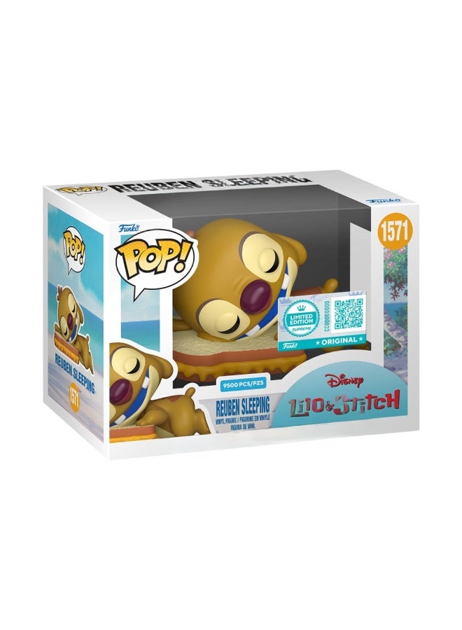 Funko POP! Disney Lilo & Stitch Reuben Sleeping Vinyl Figure (6.1 cm) - Image 1