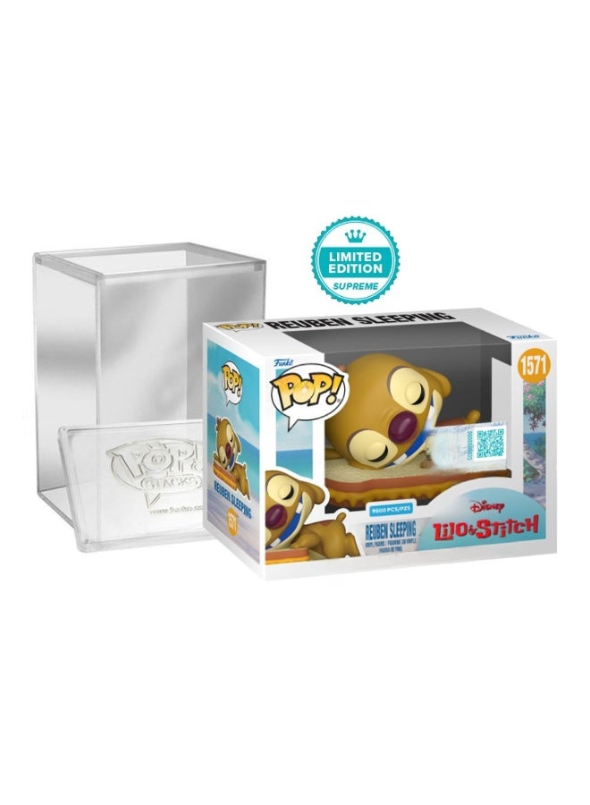 Funko POP! Disney Lilo & Stitch Reuben Sleeping Vinyl Figure (6.1 cm) - Image 3