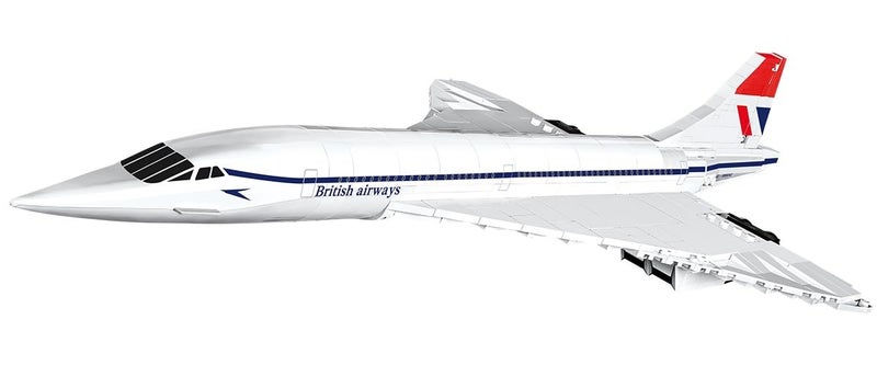COBI Historical Collection Brooklands Museum GBBDG Concorde Turbojet Plane