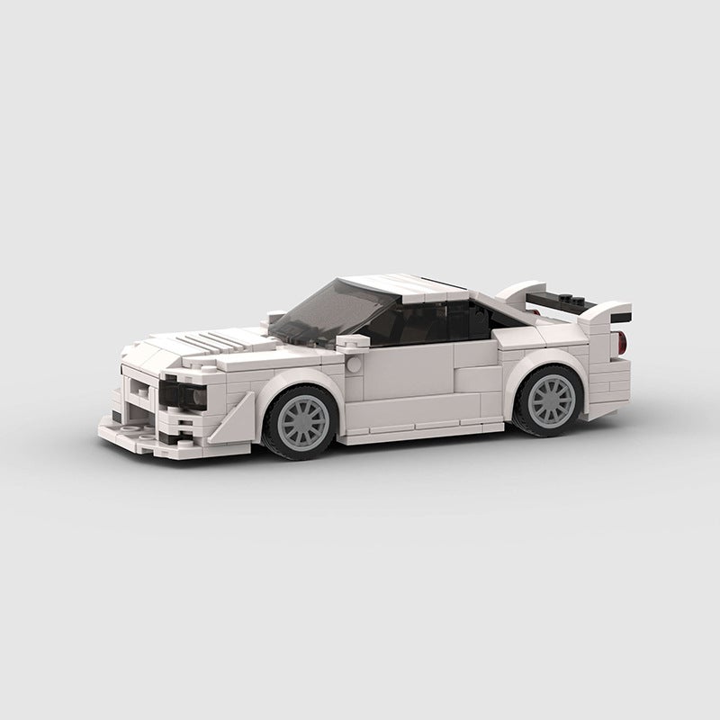 Compatible With Lego Small Particle R34 Skyline Sports Car Moc Puzzle Assembled Children'S Building Blocks Toys - Image 2