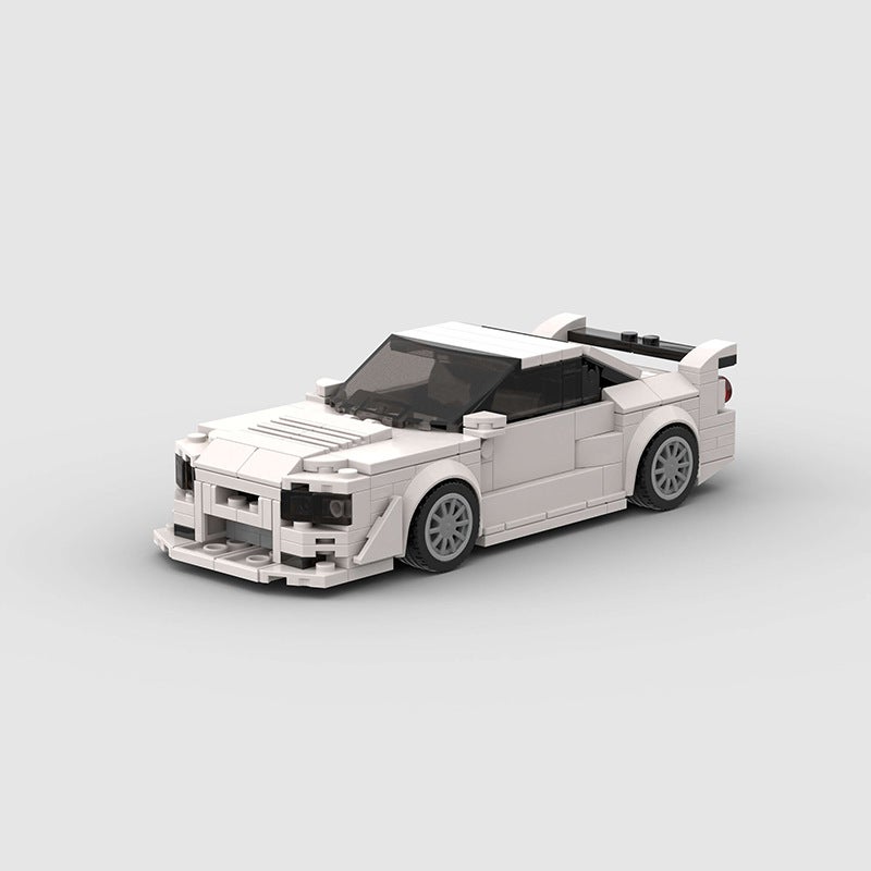 Compatible With Lego Small Particle R34 Skyline Sports Car Moc Puzzle Assembled Children'S Building Blocks Toys - Image 4