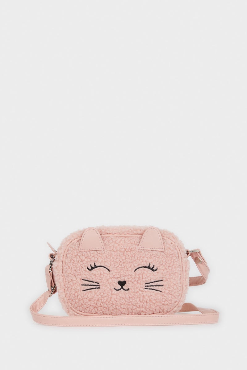 DeFacto Pink Girl Crossbody Bag Casual - Image 1