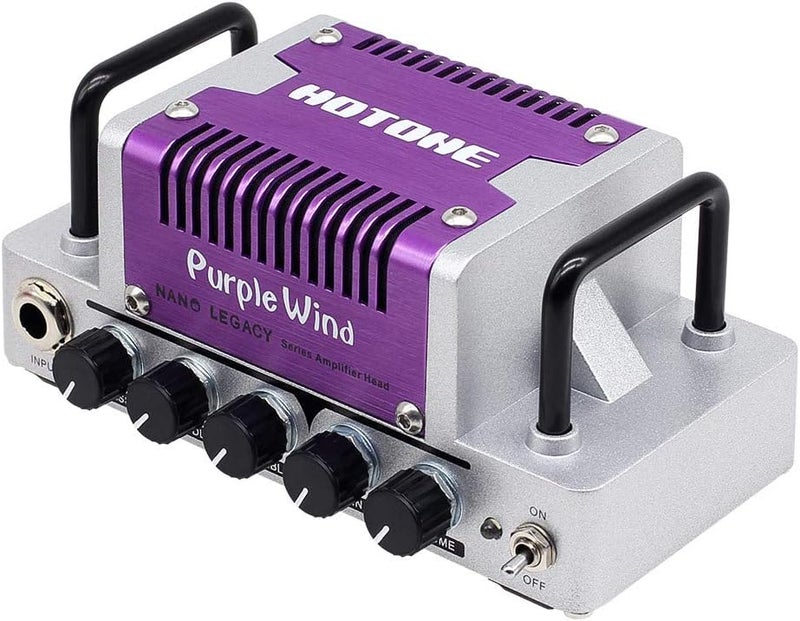 HOTONE Nano Legacy Purple Wind 5-Watt Compact Guitar Amp Head with 3-Band EQ - Image 4