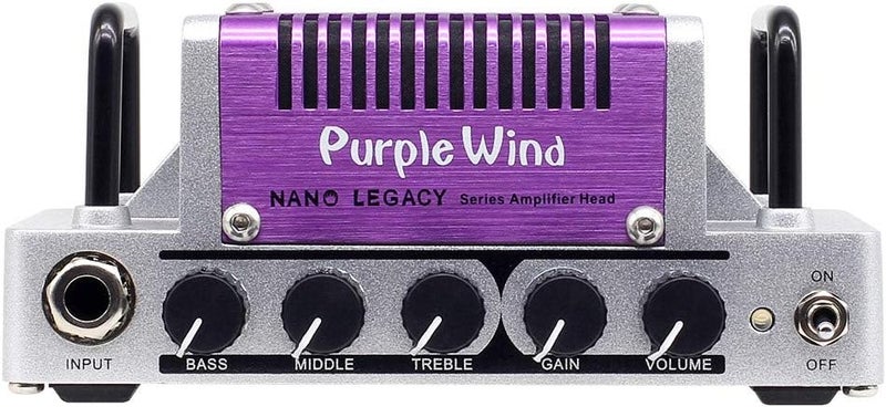 HOTONE Nano Legacy Purple Wind 5-Watt Compact Guitar Amp Head with 3-Band EQ - Image 1
