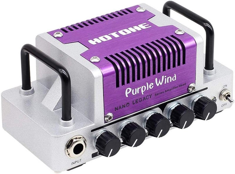 HOTONE Nano Legacy Purple Wind 5-Watt Compact Guitar Amp Head with 3-Band EQ - Image 2