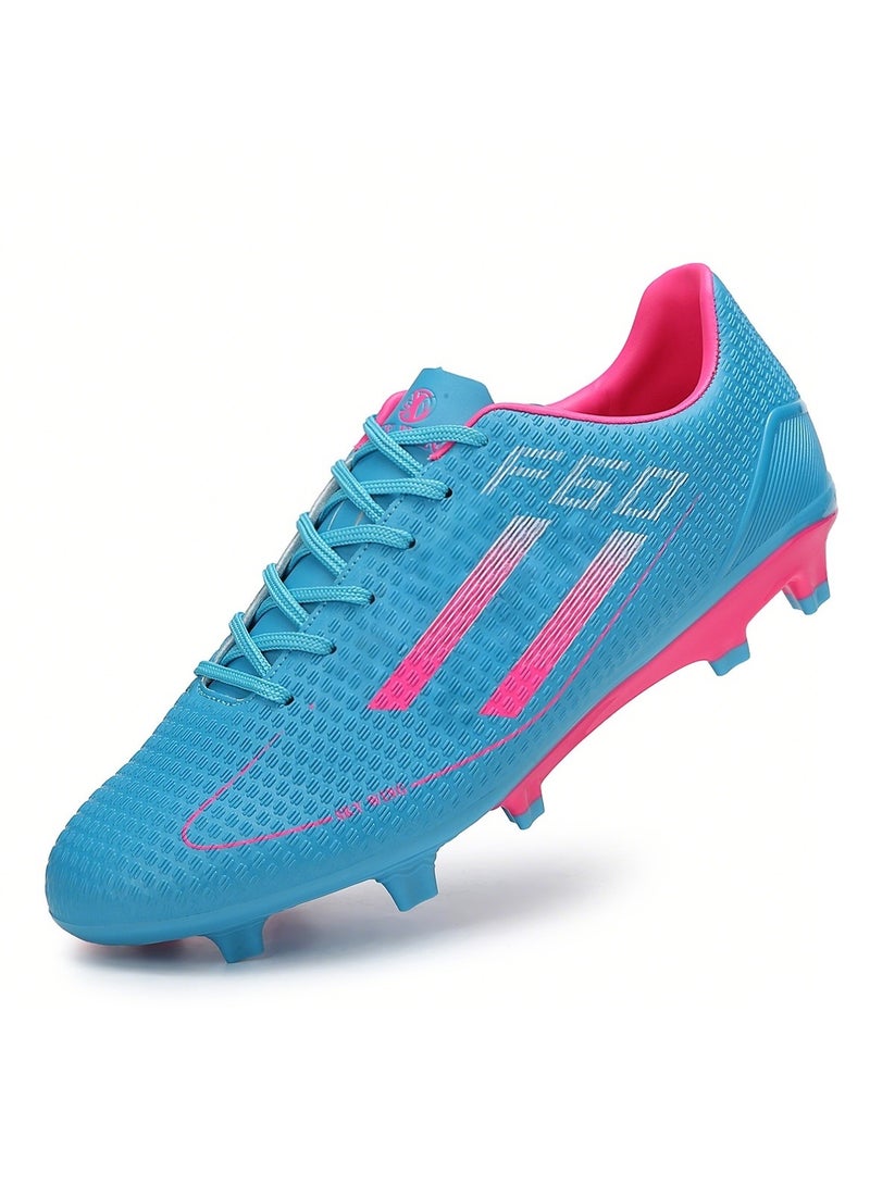 جناح السماء أحذية كرة قدم للرجال والنساء على أرض صلبة، أحذية كرة قدم منخفضة الارتفاع، نعل FG، أحذية كرة قدم خفيفة الوزن للتدريب الاحترافي في الهواء الطلق - Image 1