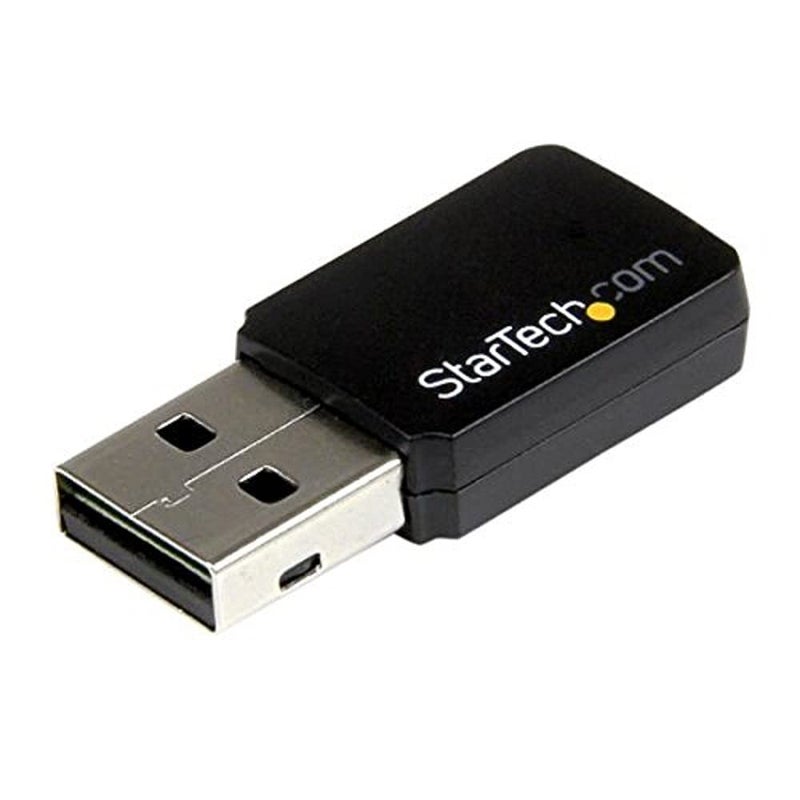 Startech.com StarTechcom USB 20 AC600 Mini Dual Band WirelessAC Network Adapter 1T1R 80211ac WiFi Adapter 24GHz 5GHz USB Wireless USB433WACDB Black - Image 2