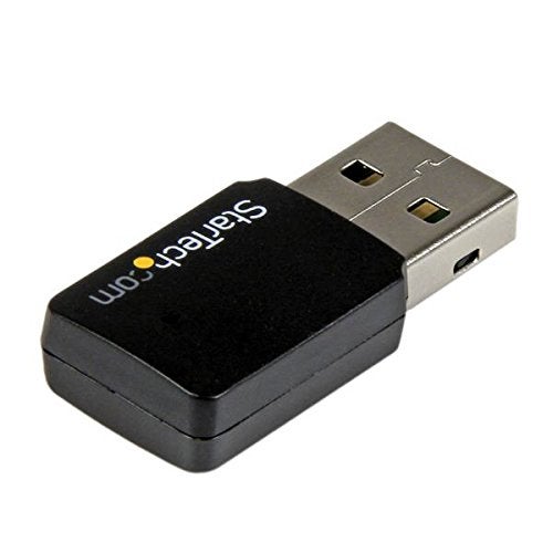 Startech.com StarTechcom USB 20 AC600 Mini Dual Band WirelessAC Network Adapter 1T1R 80211ac WiFi Adapter 24GHz 5GHz USB Wireless USB433WACDB Black - Image 3