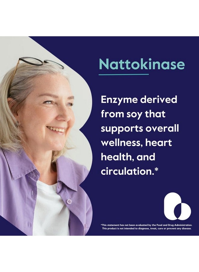 BESTVITE BESTVITE Nattokinase 100mg (2000 FU) (120 Vegetarian Capsules) - No Stearates - Vegan - Non GMO - Gluten Free - Image 2