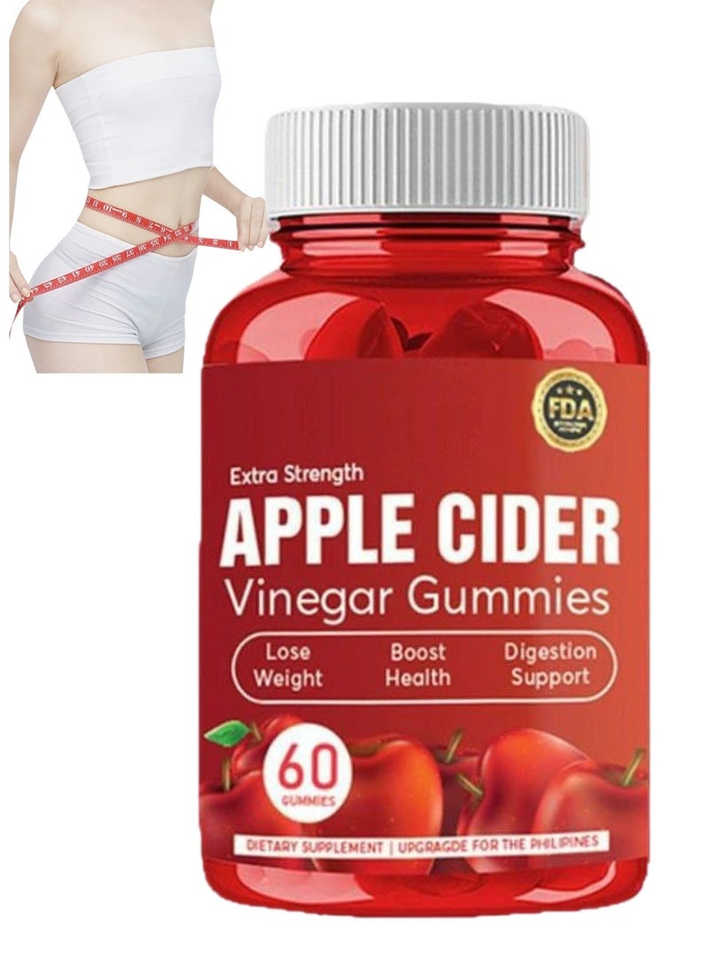 Extra Strength Apple Cider Vinegar Gummies 60 Capsules - Image 1