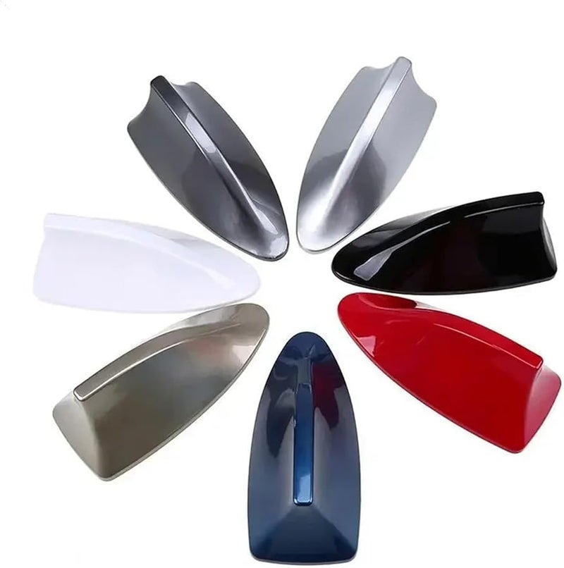 هوائي عالمي على شكل زعنفة سمك القرش للسيارة باللون الأسود متوافق مع بي إم دبليو، تويوتا، هيونداي، فولكس فاجن، كيا، نيسان - Image 4