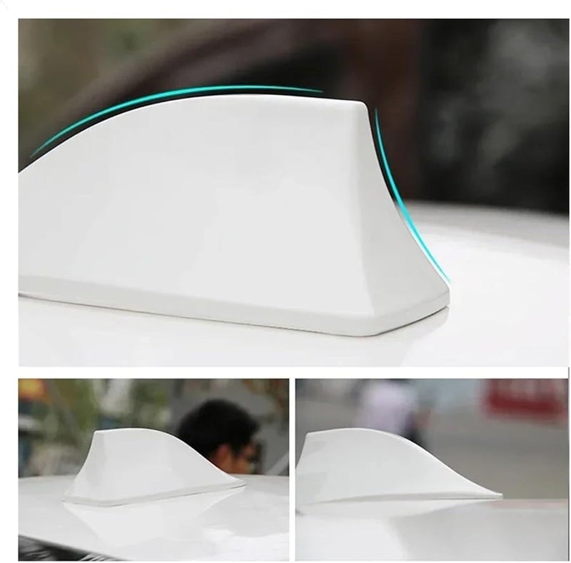 هوائي عالمي على شكل زعنفة سمك القرش للسيارة باللون الأسود متوافق مع بي إم دبليو، تويوتا، هيونداي، فولكس فاجن، كيا، نيسان - Image 5