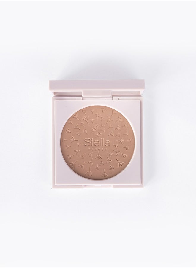 Siella Beauty Bronza Taupe 01 BRONZER For Face Makeup 12Gm Made In Italy  - Image 1