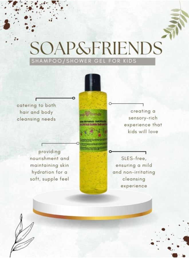 Soap&Friends Natural Kids Body Butter & 250 ml 2-in-1 Shampoo/Shower Gel by Soap&Friends  - Image 2