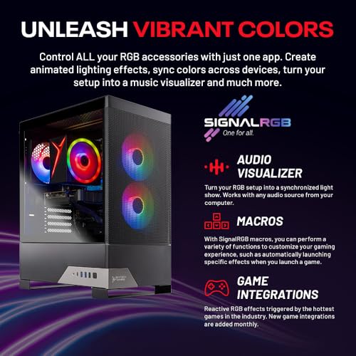 Skytech Gaming Nebula 2 Gaming PC, AMD Ryzen 7 5700 3.7GHz, NVIDIA RTX 5060, 1TB NVMe SSD, 32GB DDR4 RAM 3200, 650W Gold PSU, Wi-Fi, Win 11, Desktop - Image 2