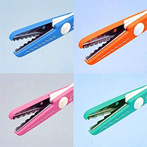 CANARY Kids Craft Scissors for Age 4-8, Extra Safe Decorative Edge Blade [ZIG-ZAG], Paper Craft Scissors for Preschool and Elementary School Child, Made in JAPAN - Image 3