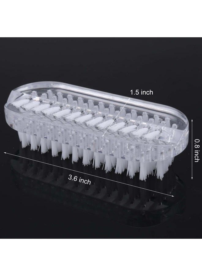 Tbestmax Cleaning Nail Brush Handle Scrubbing Brushes (Plastic Brush-4 Pcs)  - Image 5