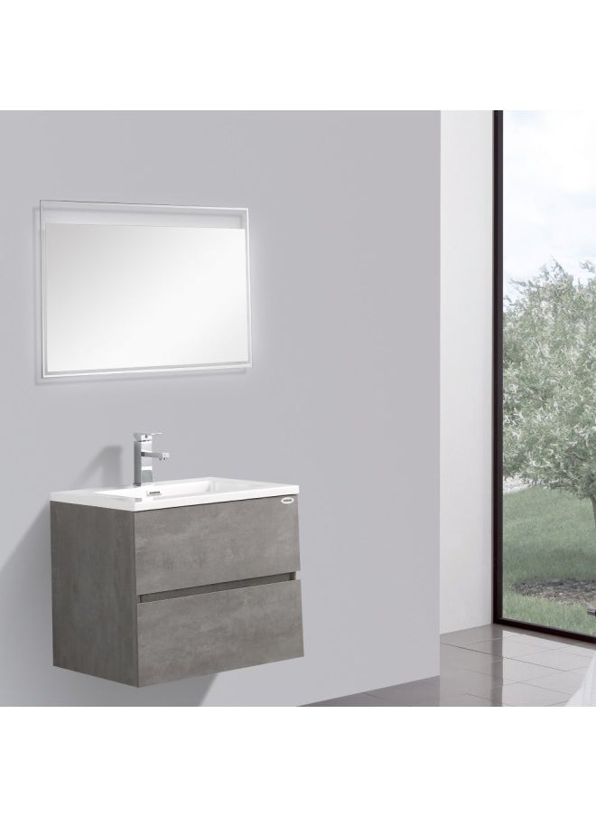 DANUBE HOME Milano Signature Alik Mfc Vanity W/Mirrorset (2Pcs/Set)  - Image 1