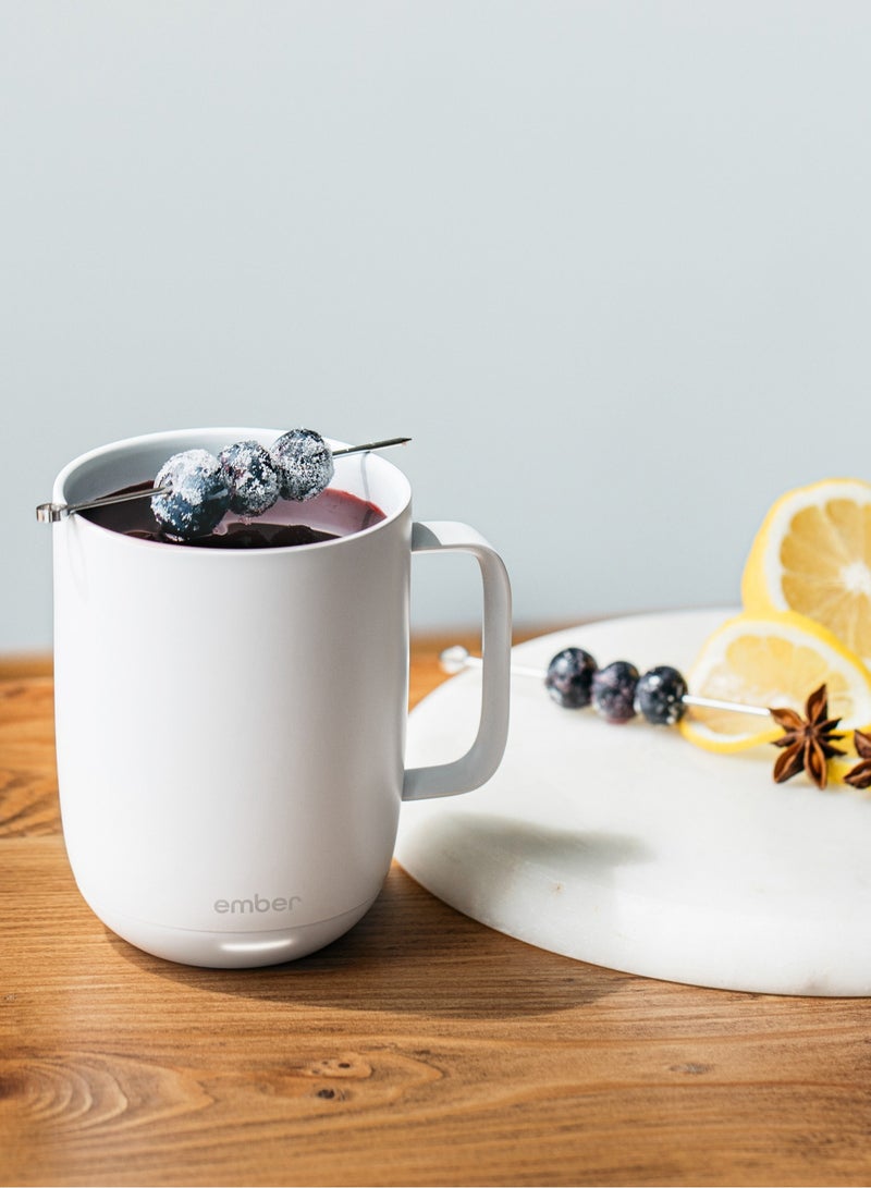 Ember Mug 2 10OZ / 295ML | Temperature Control Mug, Vacuum Insulated Stainless Steel Smart Cup for Coffee, Tea, Water, 90Min Battery Life, iOS/Android - White - Image 5