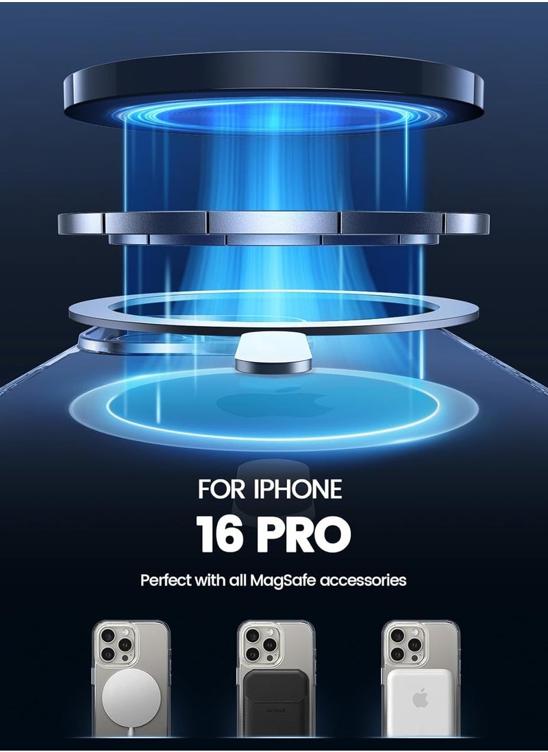 BORTONY iPhone 16 Pro Cover Compatible with Magsafe Camera Control Capture Button iPhone 16 Pro Case Shockproof Protective Case for iPhone 16 Pro 6.3 inch  - Image 2