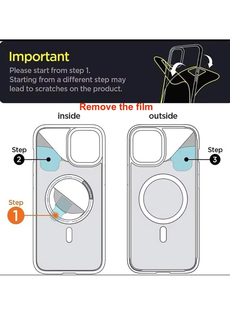 BORTONY iPhone 16 Pro Cover Compatible with Magsafe Camera Control Capture Button iPhone 16 Pro Case Shockproof Protective Case for iPhone 16 Pro 6.3 inch  - Image 3