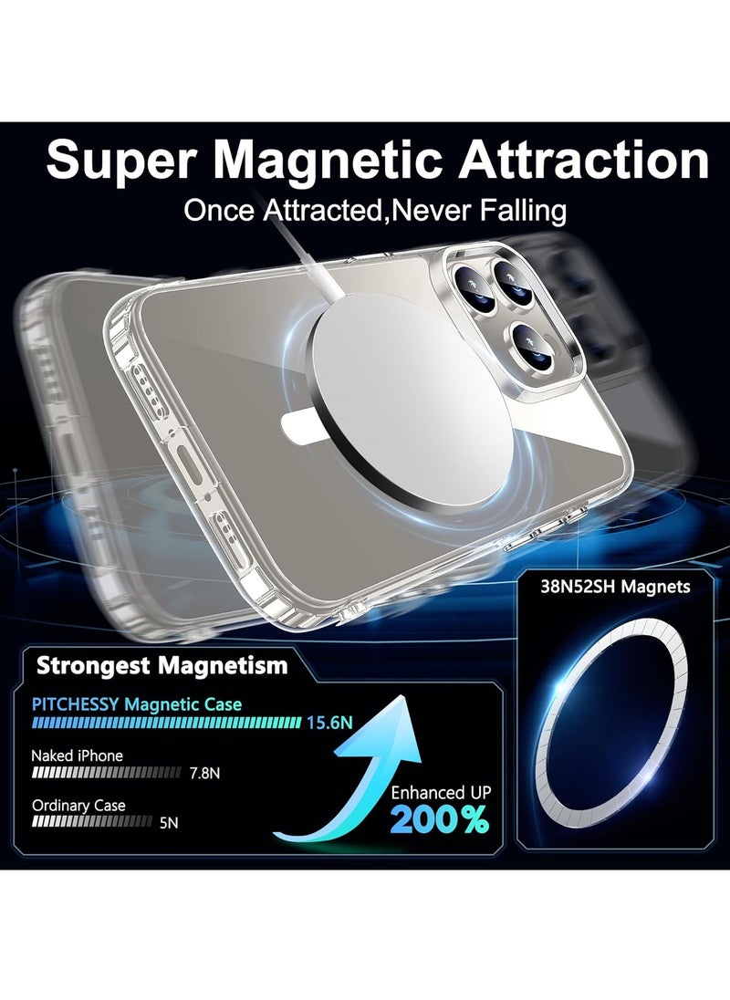 BORTONY - iPhone 16 Pro Cover Compatible with Magsafe Camera Control Capture Button iPhone 16 Pro Case Shockproof Protective Case for iPhone 16 Pro 6.3 inch - Image 1