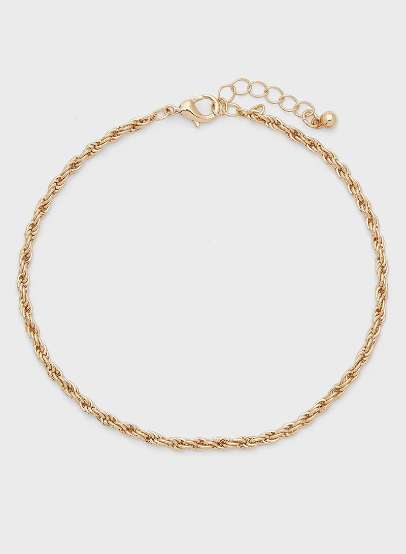 ELLA 2 Pack Chain Anklet