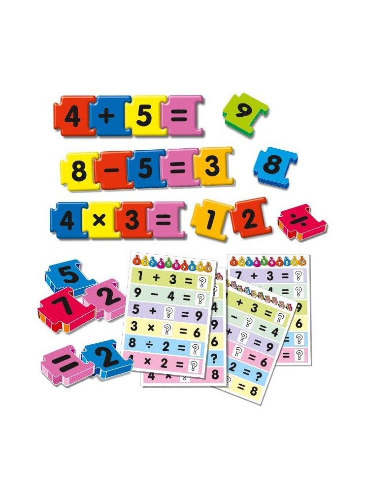 Creative's - Creativie's Link N Learn Elementary Math’s | Introduction to Multiplication & Division |Mathematics Learning Game | Educational Game for Kids 5 & Up - Image 1