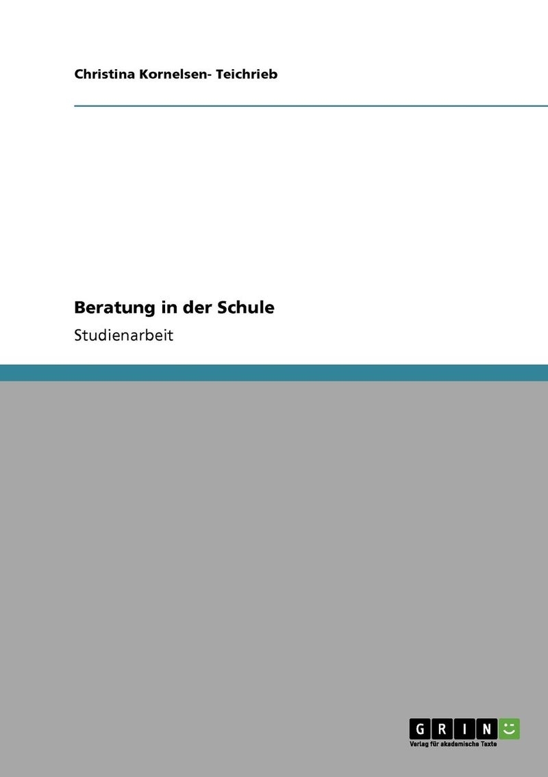 Beratung in der Schule 