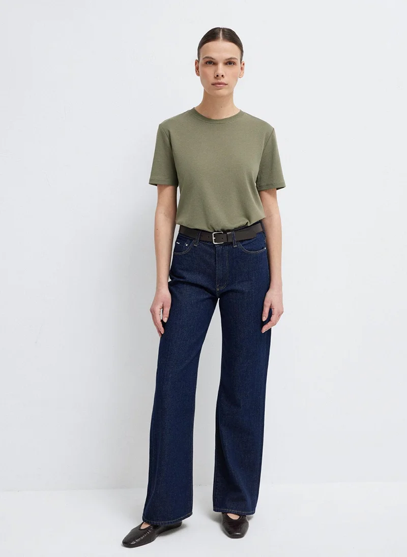 Mavi Crew Neck Regular Fit T-Shirt
