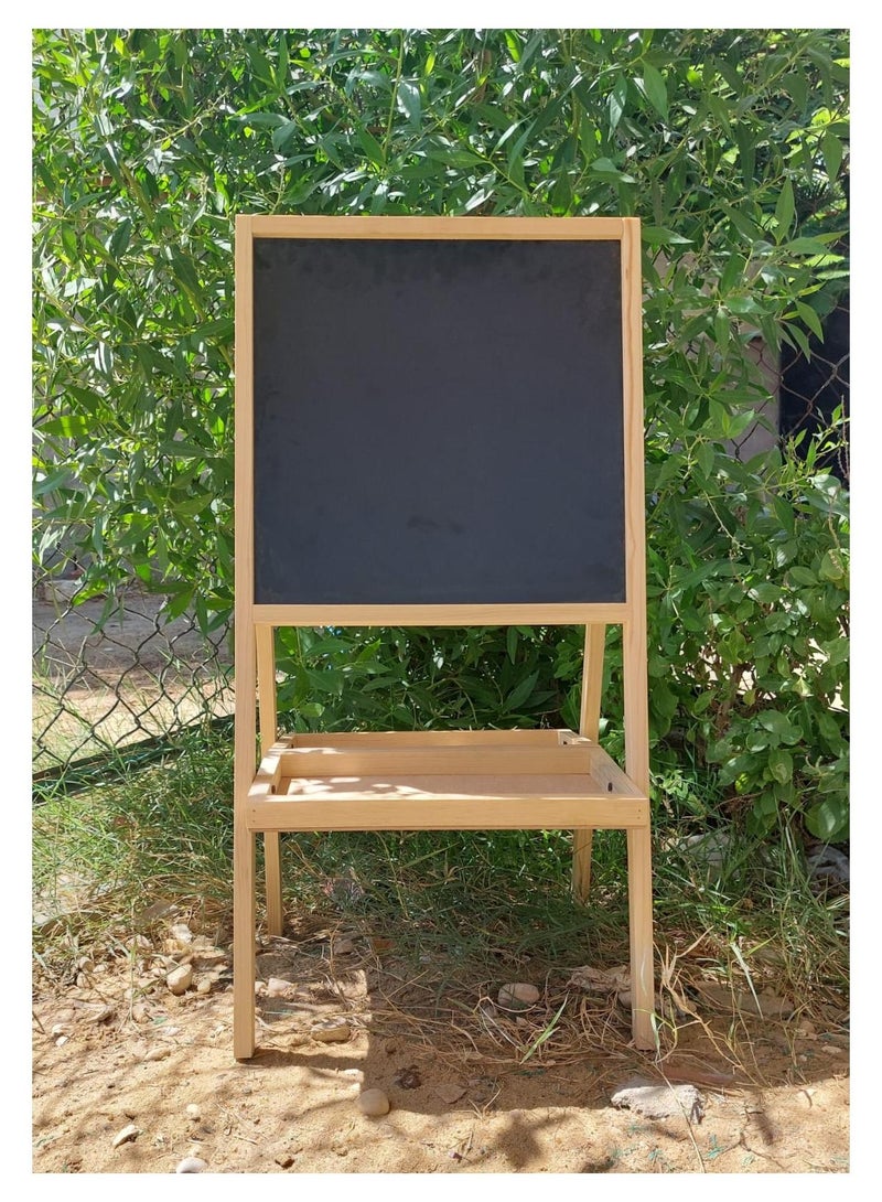 سبورة وجة طباشيري ووجه ابيض مقاس 72*37 سم - Image 1