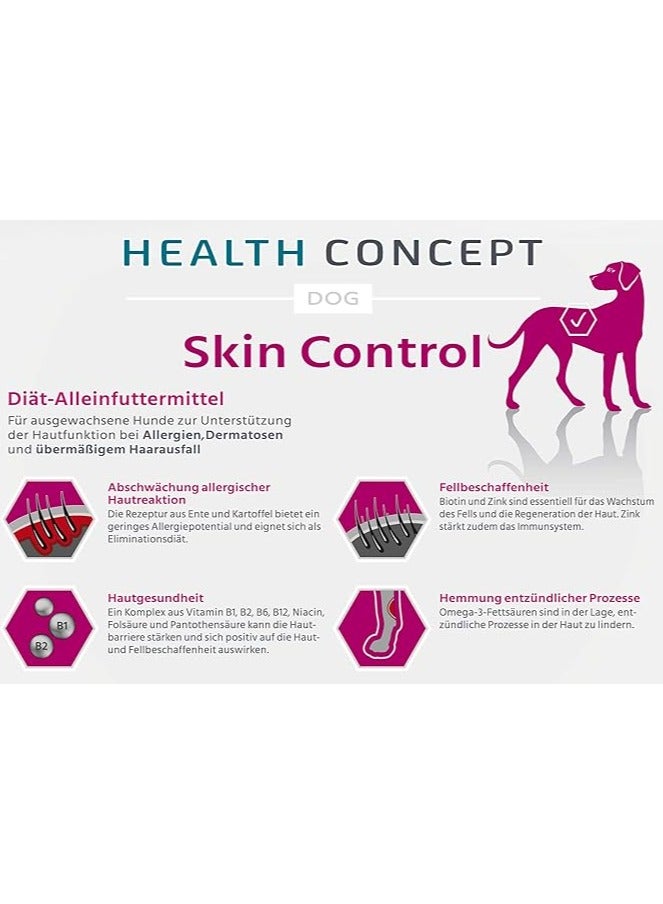 Mera Dog Mera MERAVITAL Skin Control Dry Dog Food - Specialized Diet for Skin Health, Allergy Support, and Fur Regeneration 3Kg - Image 2