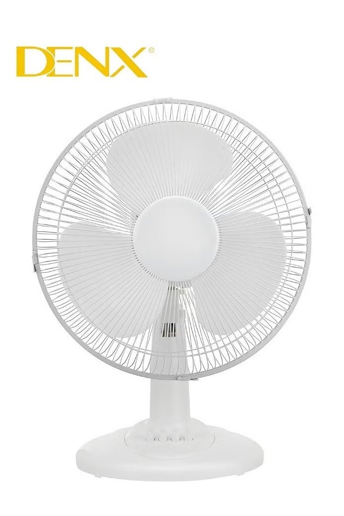 Denx 3-Blade Electric Table Fan, 45W, 3 Speed Settings – Quiet & Powerful Cooling Fan for Home and Office - Image 2