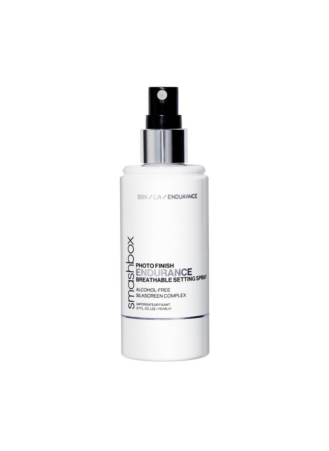 SmashBox Smashbox Photo Finish Endurance Breathable Setting Spray | Long Lasting, Lightweight + Hydrating, 3.7 Fl Oz  - Image 1