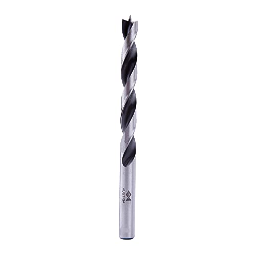 Fisch Brad Point Drill Bits 5mm x 86mm Premium Drill Bits for Soft Hard Veneered and Laminated Wood MDF and Acrylic Glass Beveled Edge for Fast Easy Cutting FSF003960 Made in Austria