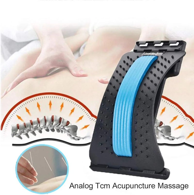 جهاز تمديد وتدليك الظهر متعدد المستويات من الفينو – 3 مستويات قابلة للتعديل، بلاستيك ABS - Image 5
