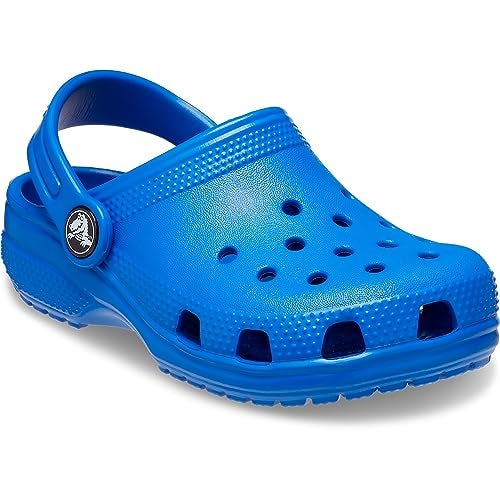 Crocs Kids Classic Clog (Toddler) - Clogs for Kids - Synthetic Upper - Ventilation Holes - Round Toe Blue Bolt 5 Toddler M - Image 5
