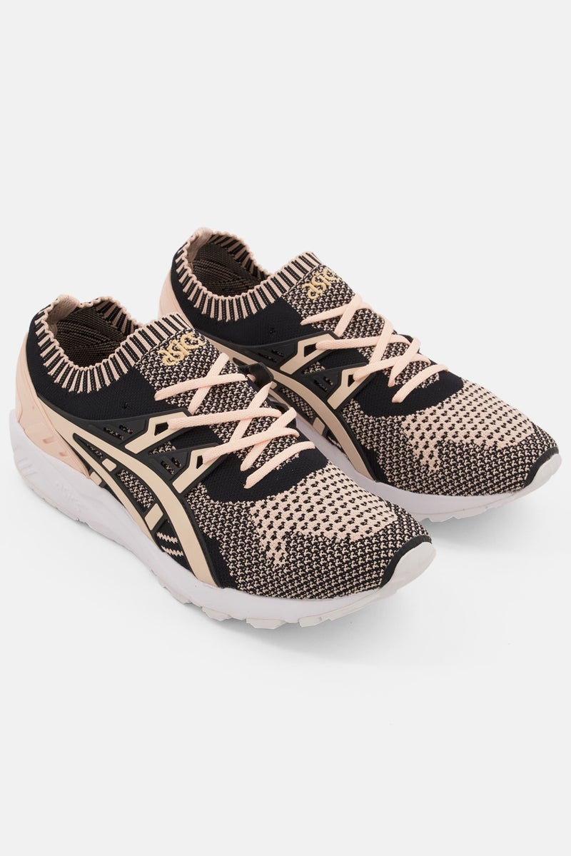 Oasis Women Lace Up Gel Kayano Sports Shoes, Peach - Image 1