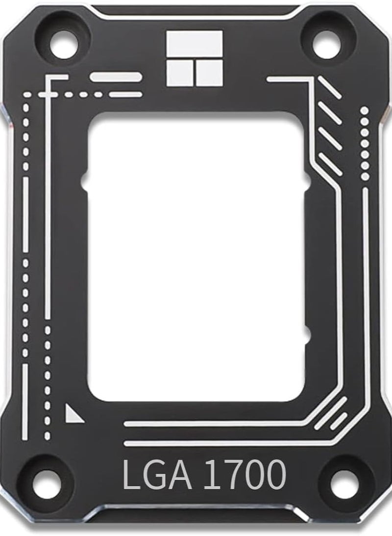 إطار اتصال وحدة المعالجة المركزية لمجموعة التحديث LGA 1700، دعامة 17XX-BCF Intel الجيل الثاني عشر والثالث عشر، مشبك مضاد للانحناء باللون الأسود - Image 2