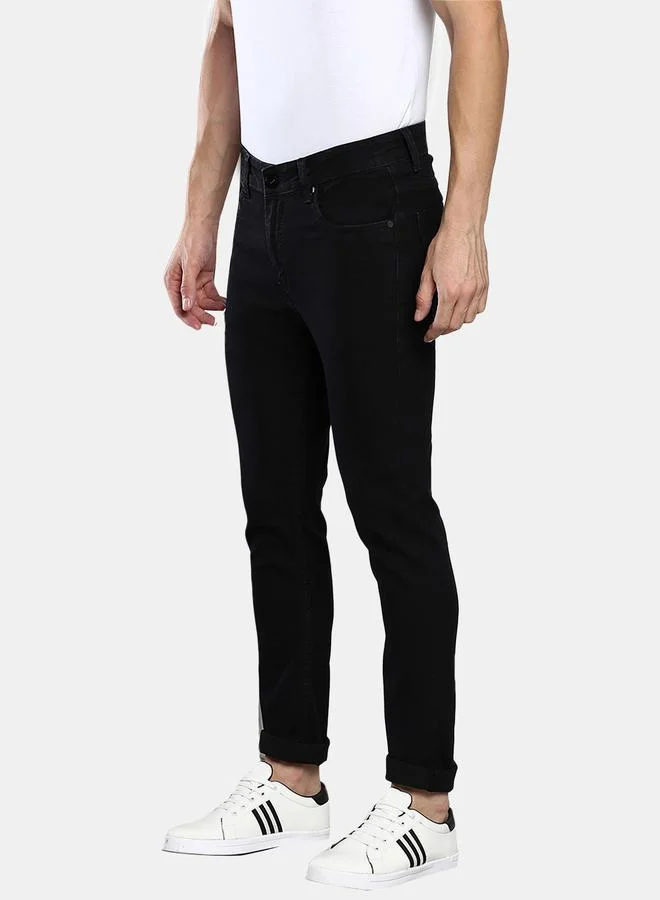 Dennis Lingo Mid Rise Comfort Slim Fit Stretchable Jeans by Styli