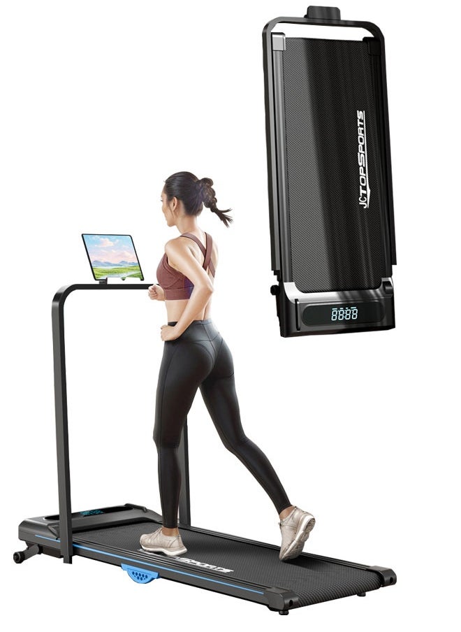 WEMART 3 in 1 Walking Pad,treadmill for home,walking pad treadmill with Handle Bar,foldable treadmill with incline,Treadmill for Home Office  - Image 1