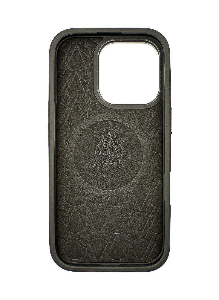 A-Case itsmycase Series Ambar with a Compact Wallet that Made of Soft Material Compatible with iPhone 16 Pro Max - Black