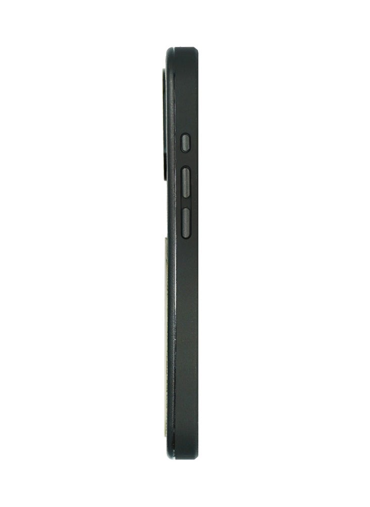 A-Case itsmycase Series Ambar with a Compact Wallet that Made of Soft Material Compatible with iPhone 16 Pro Max - Black