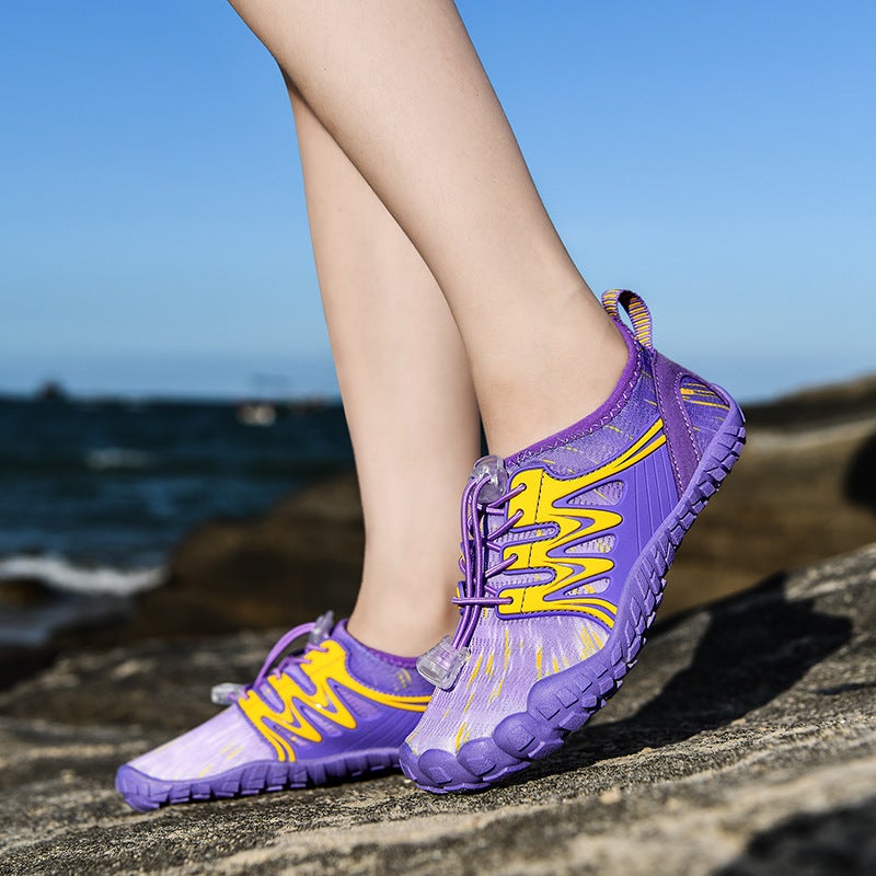 Children''s Beach Shoes Non-slip Wading Shoes Boys and Girls Breathable Shoes Swimming Shoes Tracing Shoes Five-finger Shoes Quick-drying for Playing with Water - Image 1