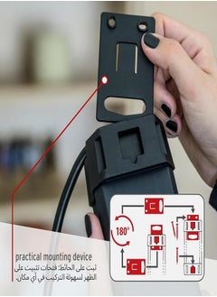 Brennenstuhl Brennenstuhl Premium-Line 6-way Extension Socket with On/Off Switch and Safety Fuse Button 3m cable black/White with 13A Fuse  - Image 4