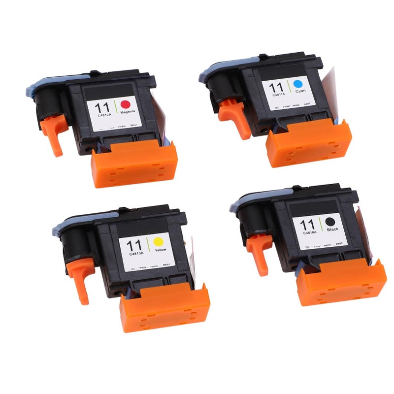 4 Pack Printhead CMYK Ink Set Replacement for Designjet Series ABS Print Heads - Image 4