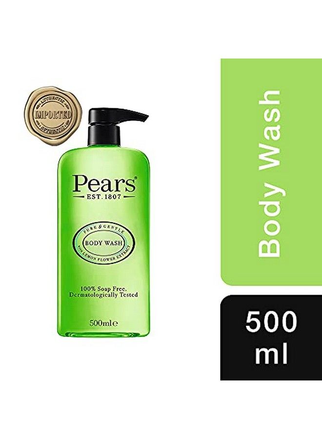 Unilever Pears Pure And Gentle With Lemon Flower Extract Body Wash 500 Ml (Pump) - Image 3