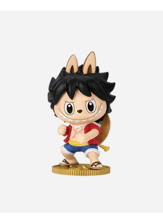 general Bubble Mart One Piece Monkey D. Luffy desktop decoration, character model collection, decorative toys, gifts for family and friends - Image 1