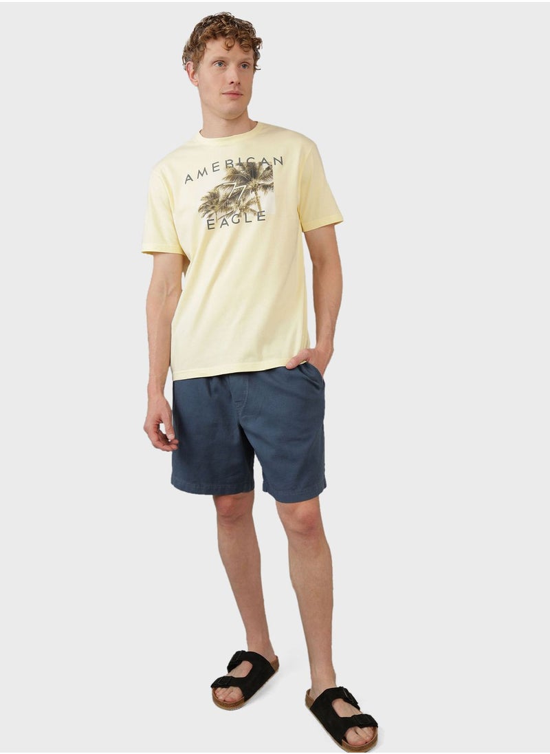 American Eagle - Drawstring Trekker Shorts - Image 1